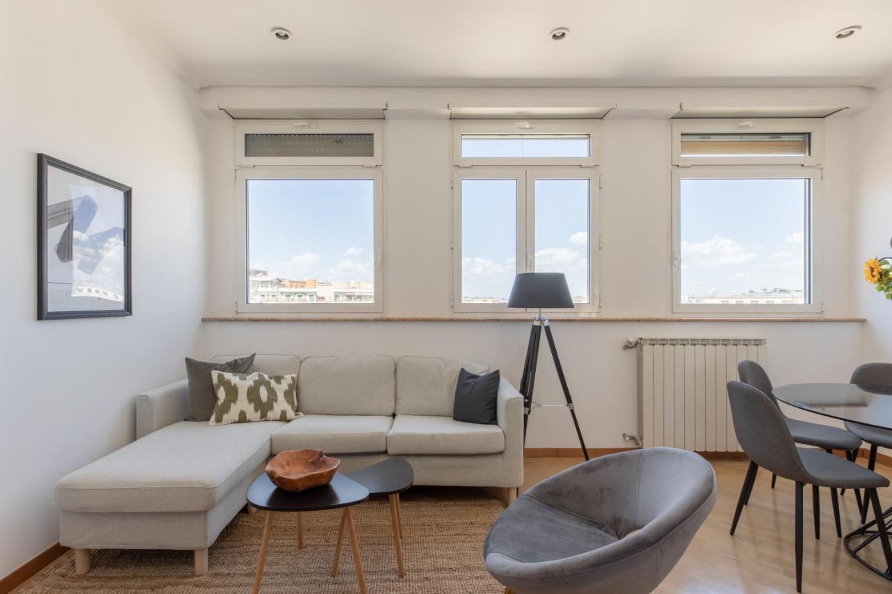 Ferienwohnung Iflat Spacious Penthouse Near The Vatican City Rom Exterior foto